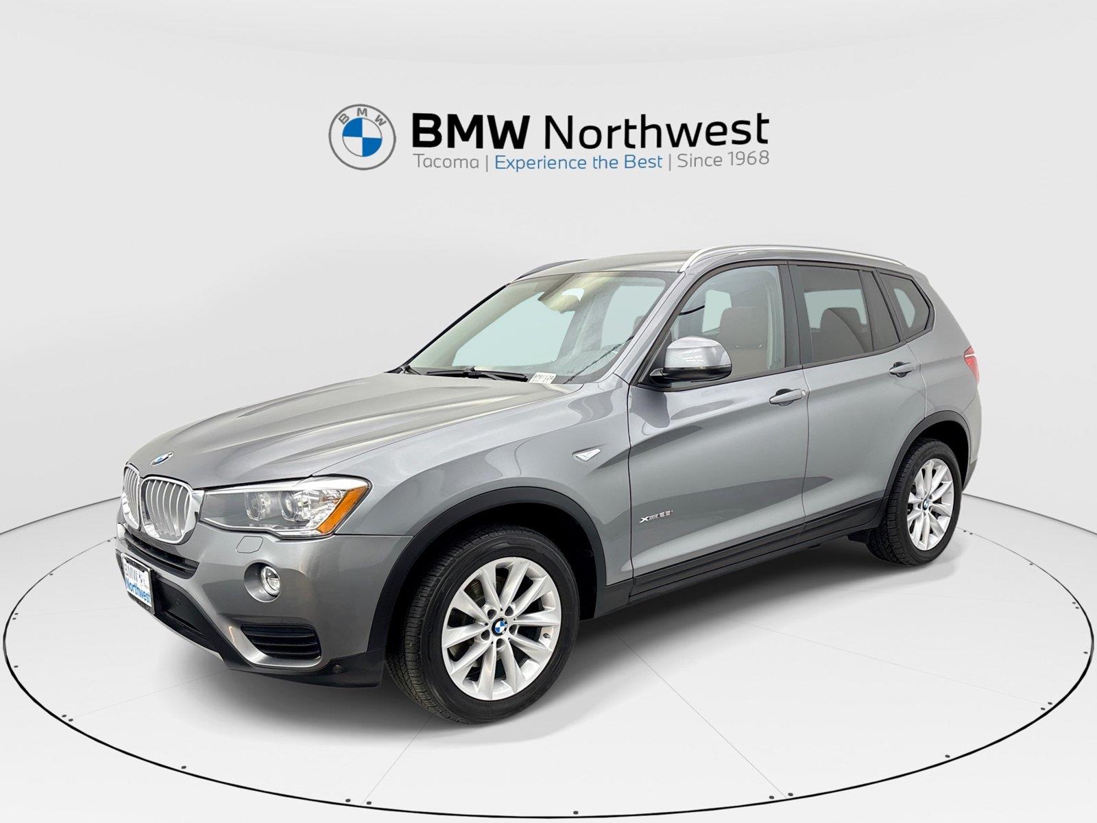 Space Gray Metallic 2017 BMW X3 SUV / Crossover All-Wheel Drive 8-Speed Automatic
