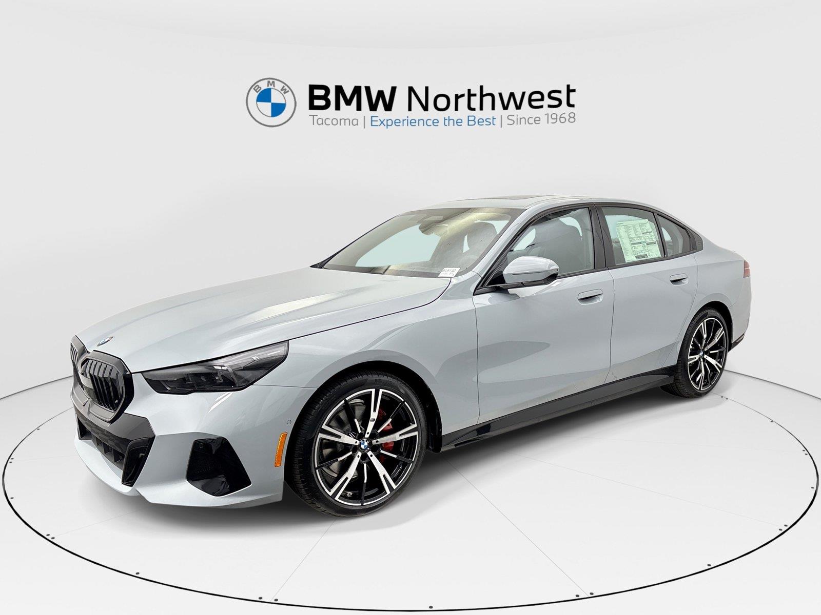 Gray (Brooklyn Grey Metallic) 2027 BMW 5 Series Sedan All-Wheel Drive 8-Speed Automatic