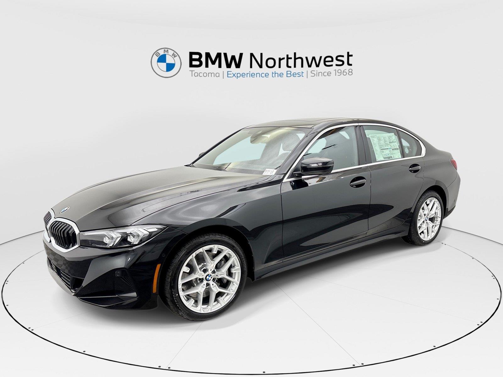 Black Sapphire Metallic 2026 BMW 3 Series Sedan All-Wheel Drive 8-Speed Automatic