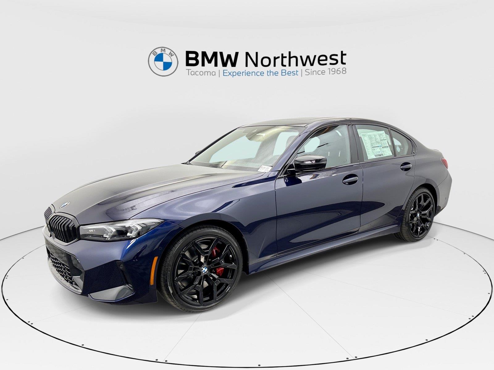 Tanzanite Blue II Metallic 2026 BMW 3 Series Sedan All-Wheel Drive 8-Speed Automatic
