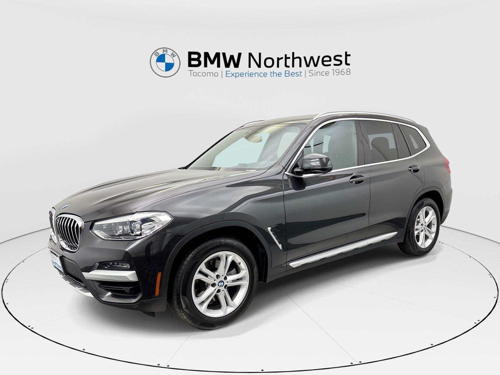 Gray (Dark Graphite Metallic) 2020 BMW X3 SUV / Crossover All-Wheel Drive 8-Speed Automatic