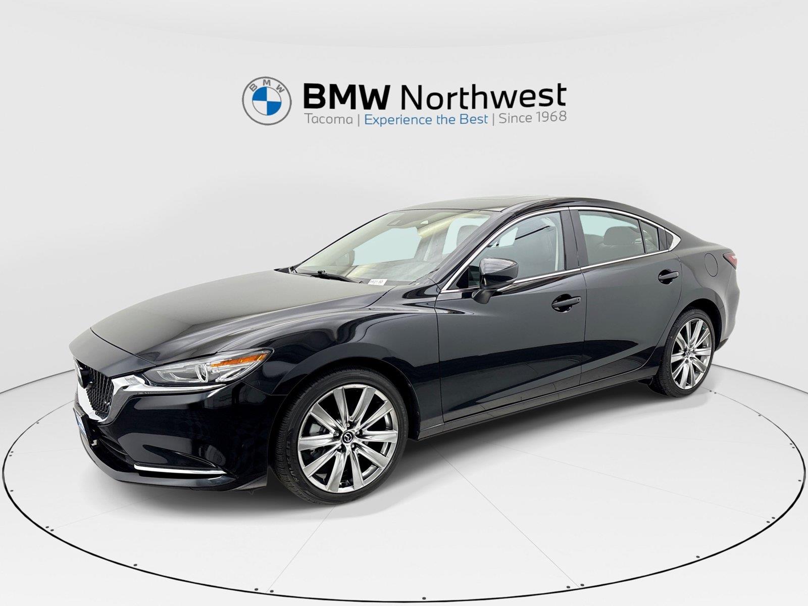 Jet Black Mica 2021 Mazda MAZDA6 Sedan Front-Wheel Drive 6-Speed Automatic