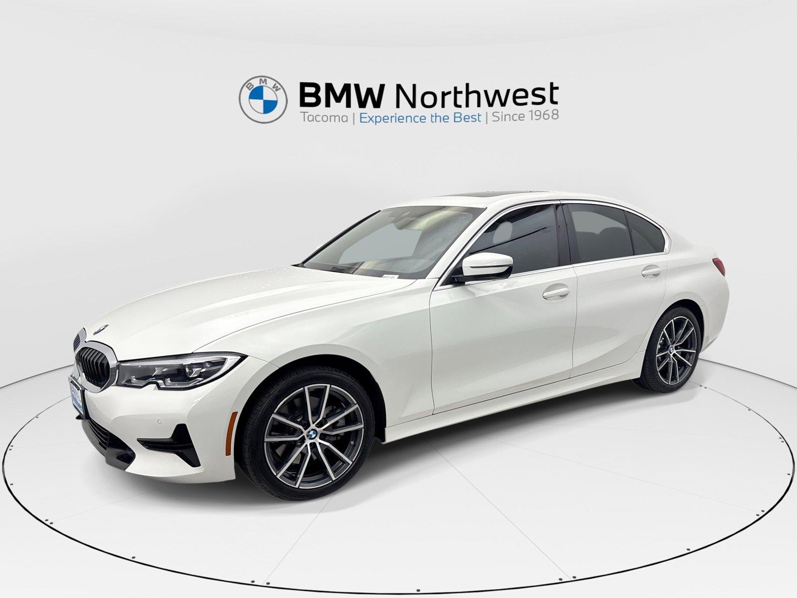 Alpine White 2021 BMW 3 Series Sedan All-Wheel Drive 8-Speed Automatic