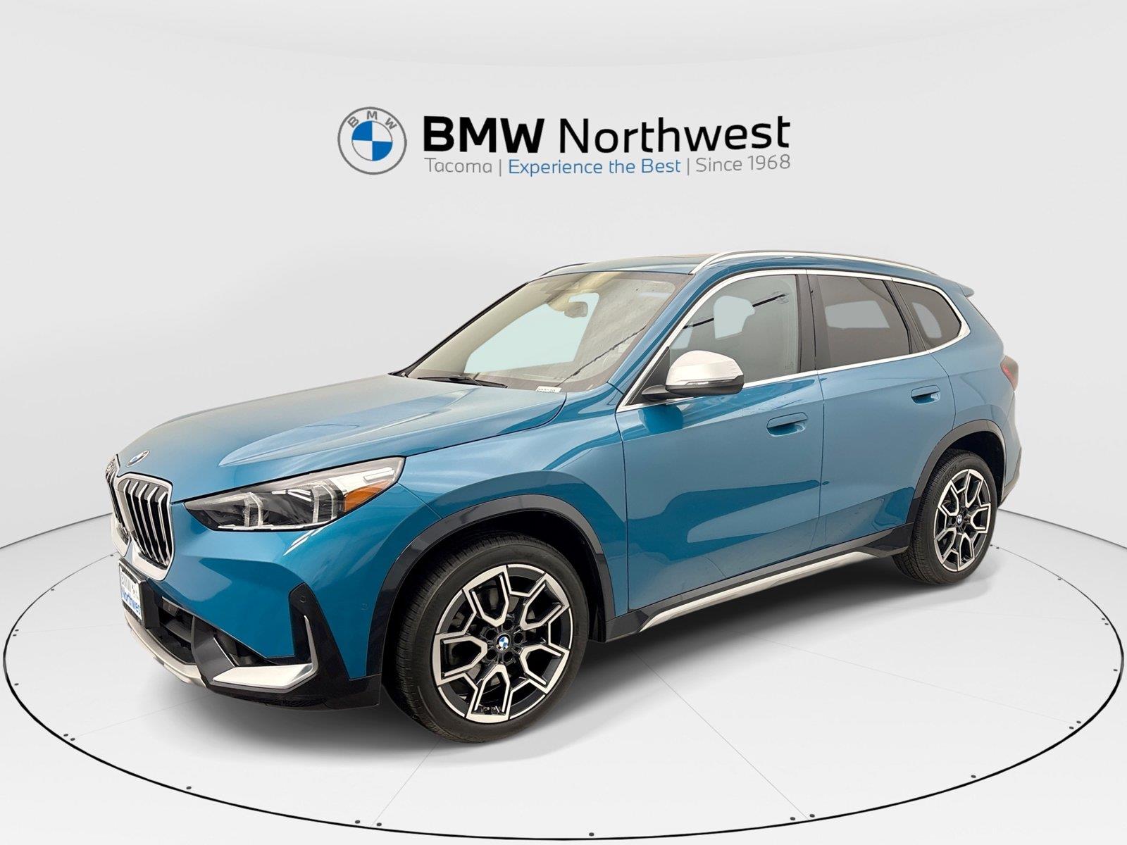 Blue Bay Lagoon Metallic 2024 BMW X1 SUV / Crossover All-Wheel Drive 7-Speed Automatic