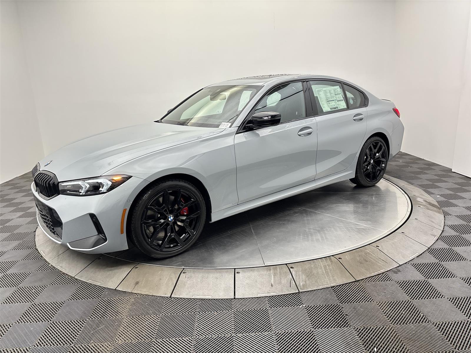 Gray (Brooklyn Grey Metallic) 2026 BMW 3 Series Sedan All-Wheel Drive 8-Speed Automatic