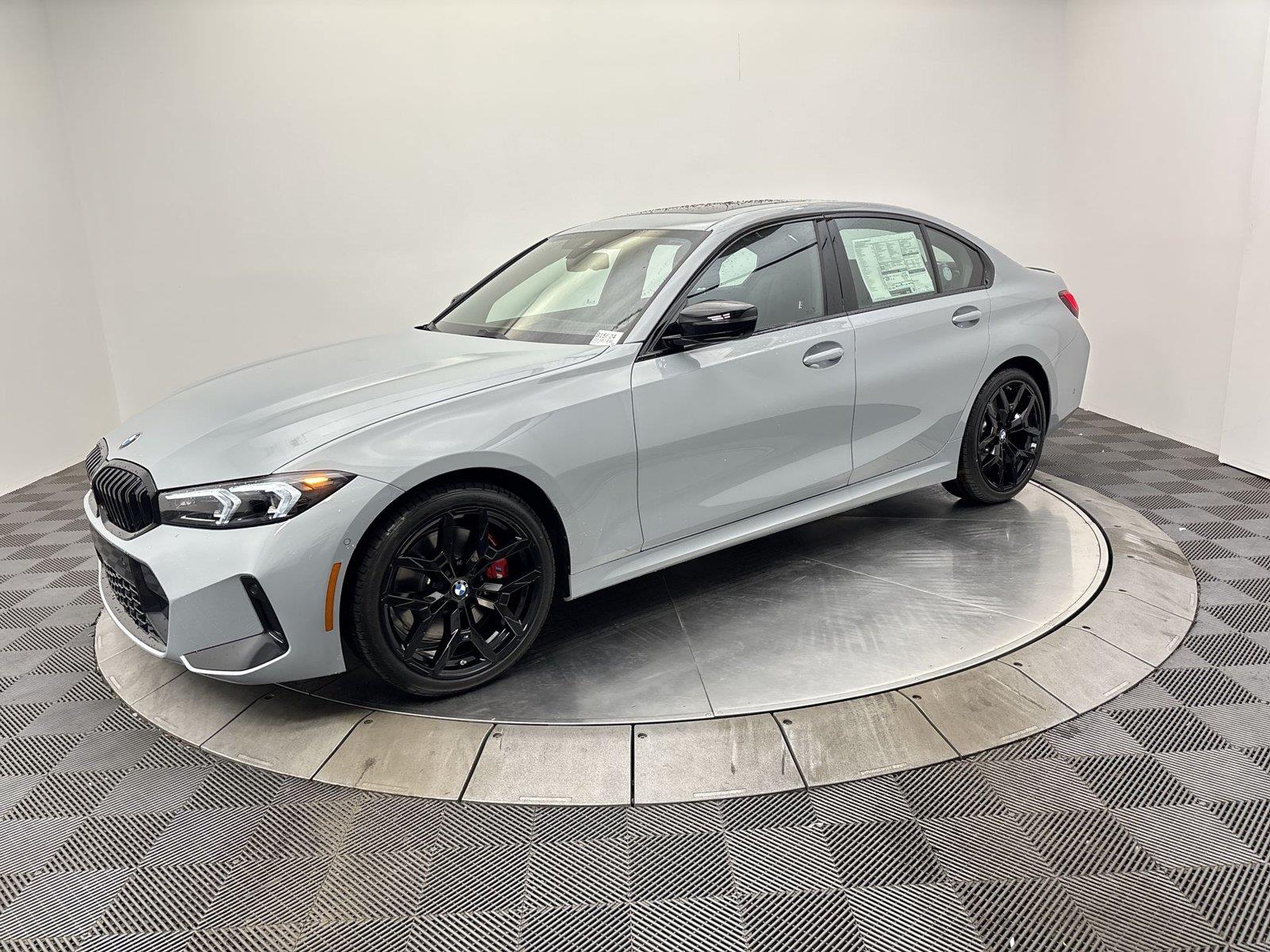 Gray (Brooklyn Grey Metallic) 2026 BMW 3 Series Sedan All-Wheel Drive 8-Speed Automatic