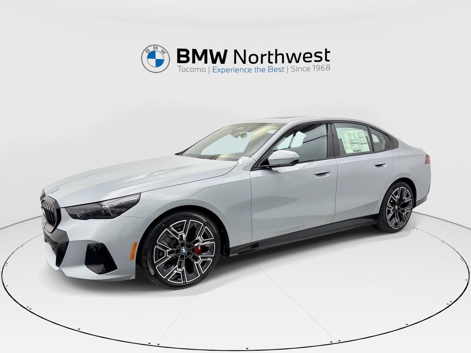 Gray (Brooklyn Grey Metallic) 2027 BMW 5 Series Sedan All-Wheel Drive 8-Speed Automatic