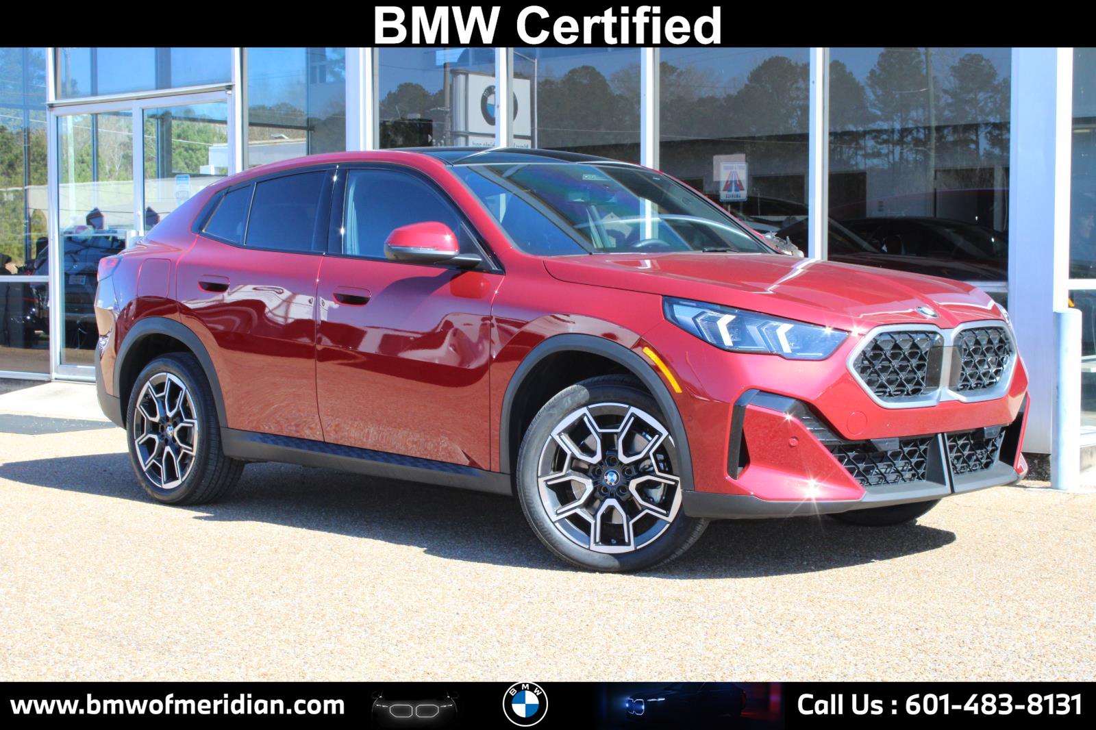 Vegas Red Metallic 2025 BMW X2 SUV / Crossover All-Wheel Drive 7-Speed Dual Clutch