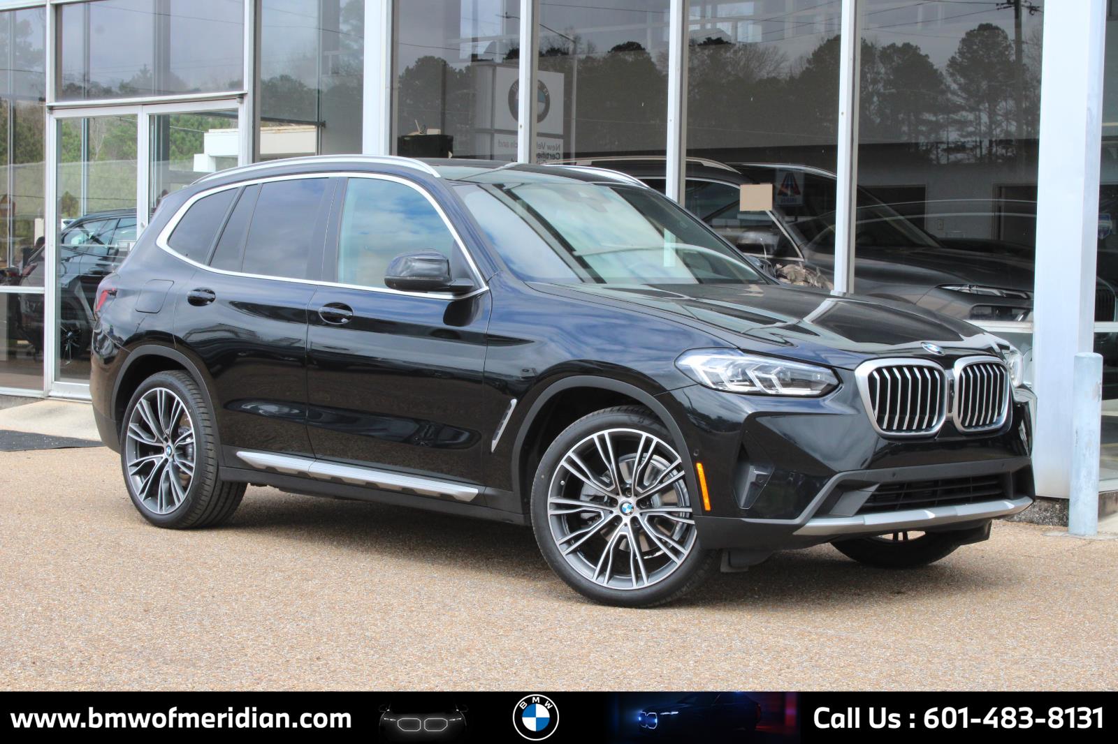 Black Sapphire Metallic 2024 BMW X3 sDrive30i RWD SUV / Crossover Rear-Wheel Drive Automatic