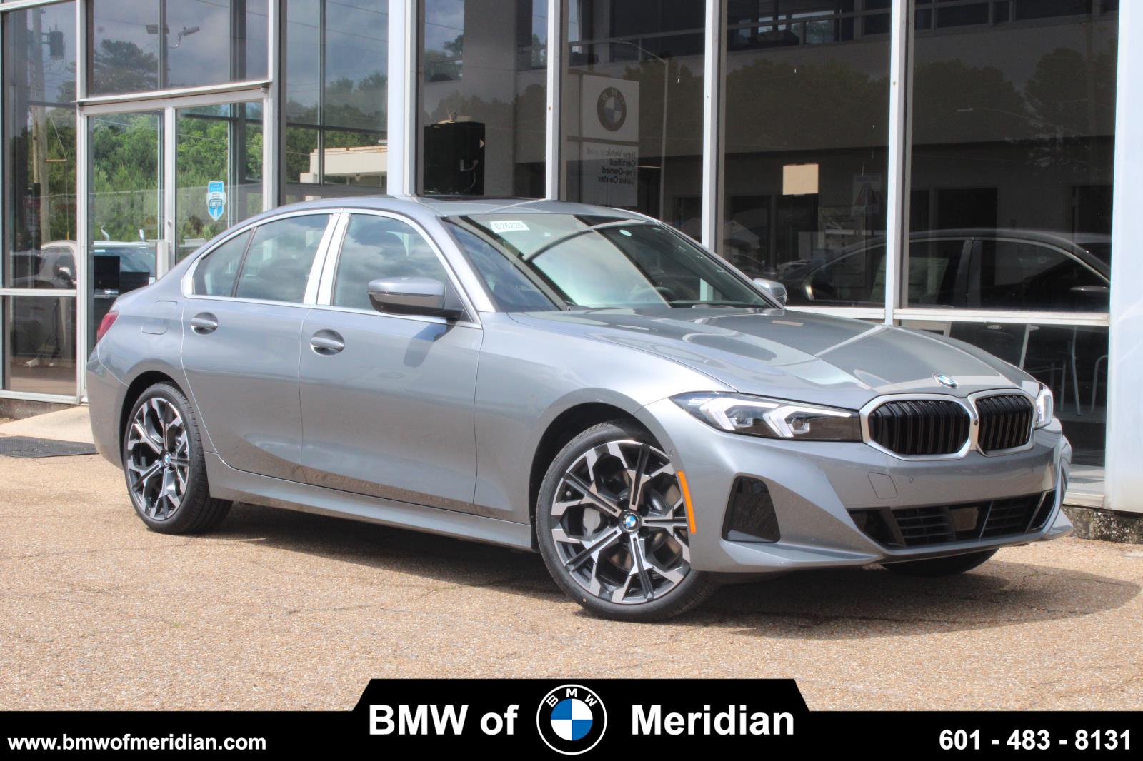 Gray (Skyscraper Grey Metallic) 2026 BMW 3 Series Sedan Rear-Wheel Drive Automatic