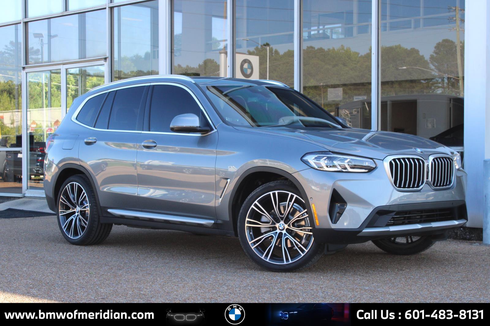 Gray (Skyscraper Grey Metallic) 2024 BMW X3 xDrive30i AWD SUV / Crossover All-Wheel Drive Automatic