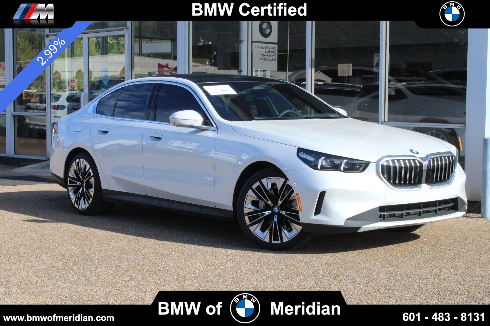 Mineral White Metallic 2026 BMW 5 Series Sedan Rear-Wheel Drive Automatic