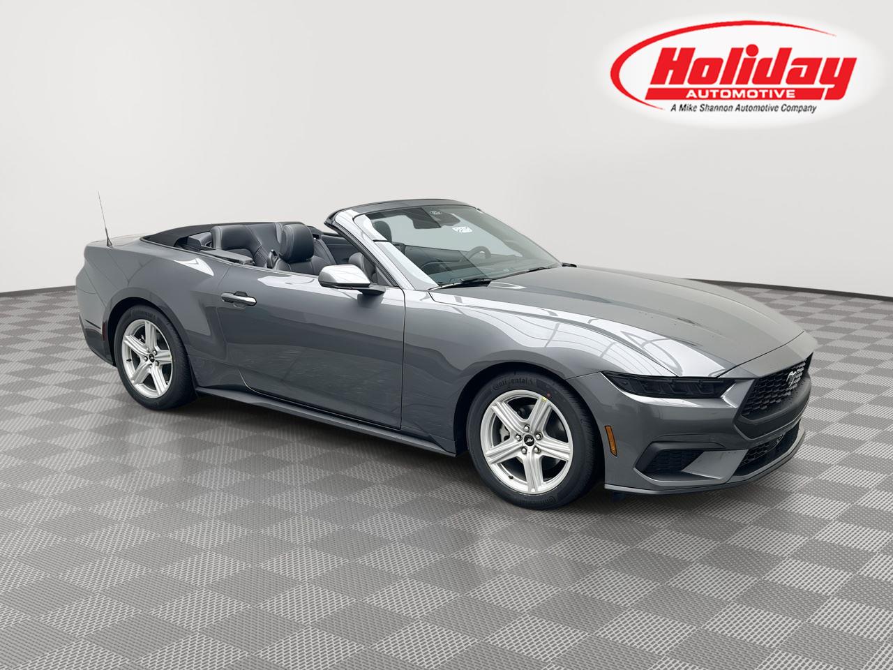 Carbonized Gray 2026 Ford Mustang Convertible Rear-Wheel Drive Automatic