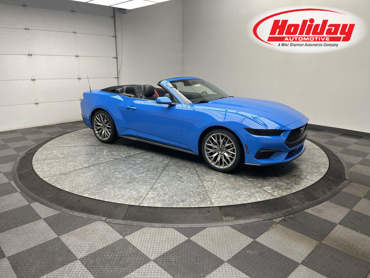 Grabber Blue 2026 Ford Mustang Convertible Rear-Wheel Drive Automatic