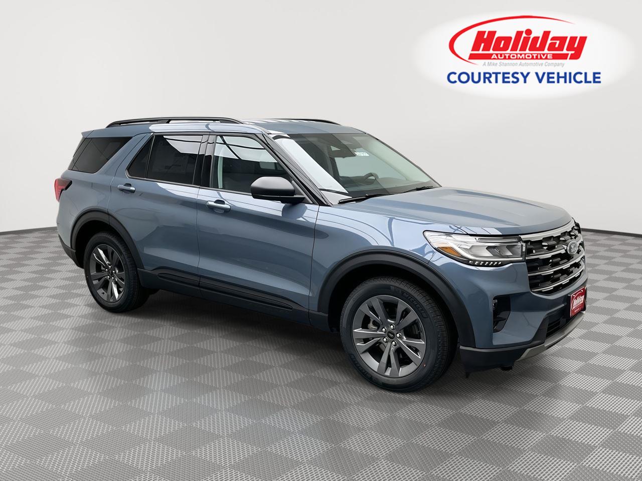 Vapor Blue 2026 Ford Explorer SUV / Crossover All-Wheel Drive Automatic