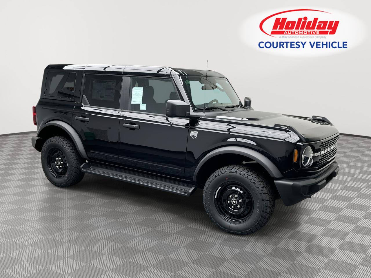Shadow Black 2026 Ford Bronco SUV / Crossover Four-Wheel Drive Automatic