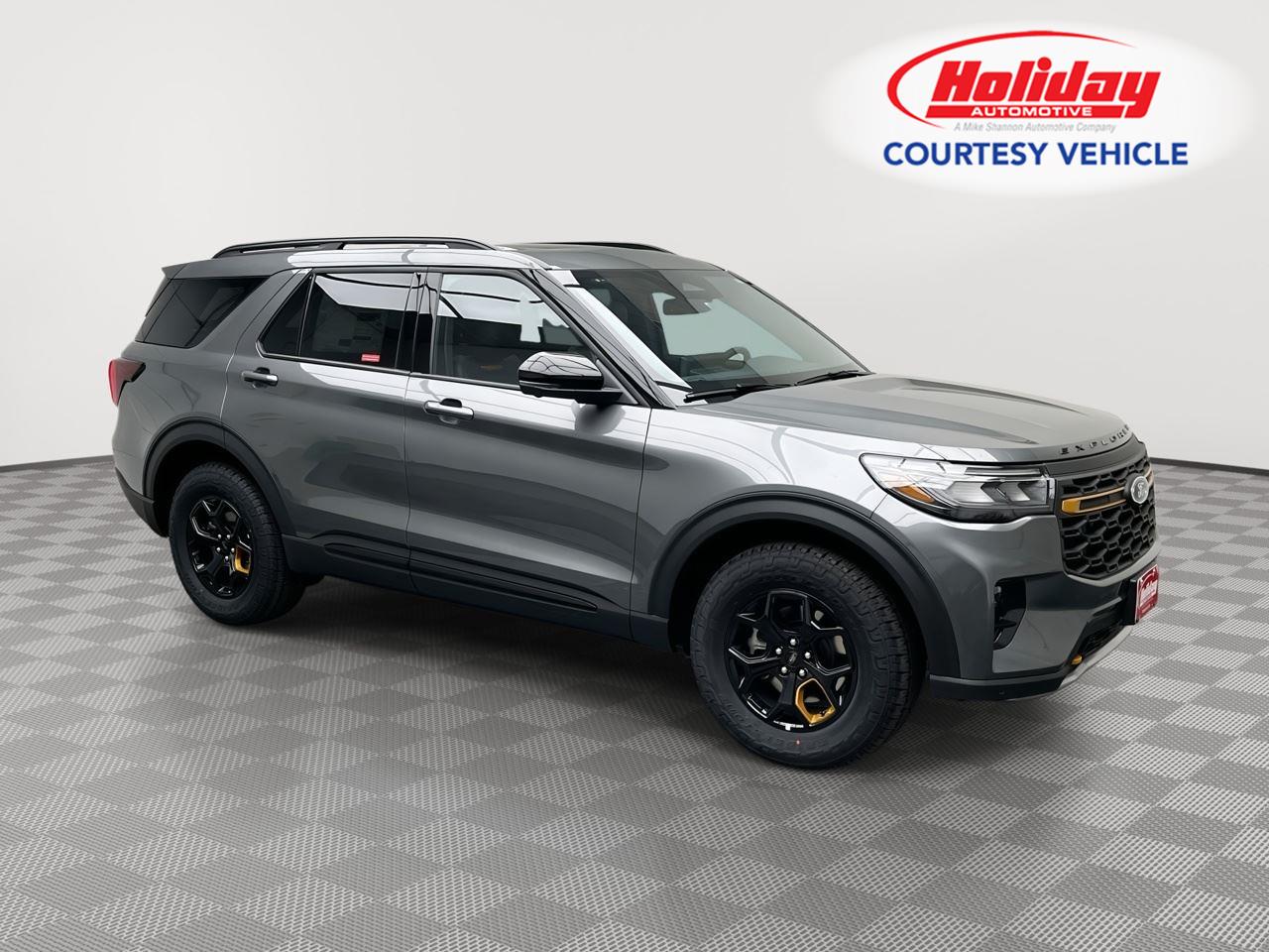 Carbonized Gray 2026 Ford Explorer SUV / Crossover All-Wheel Drive Automatic