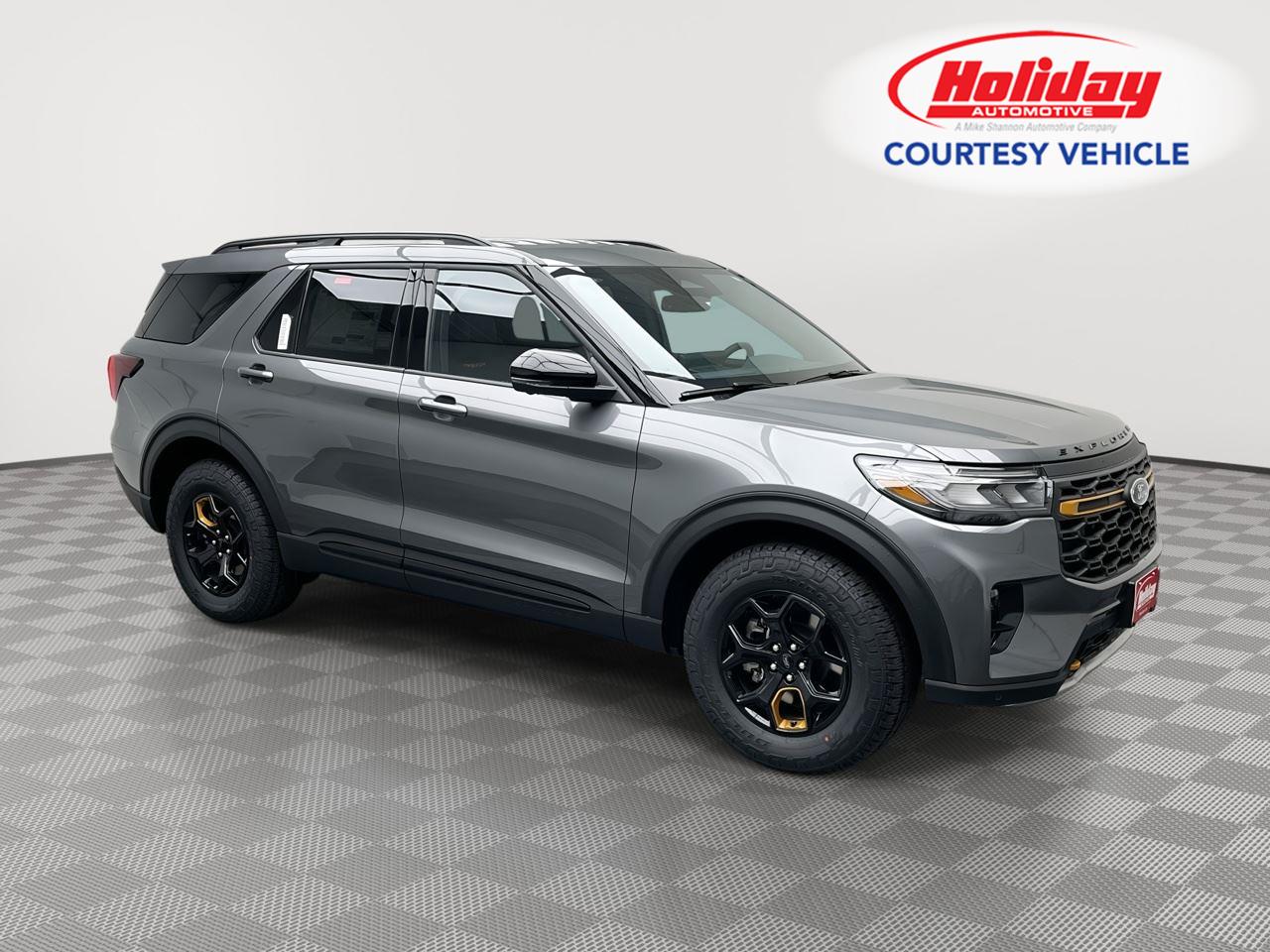 Carbonized Gray 2026 Ford Explorer SUV / Crossover All-Wheel Drive Automatic