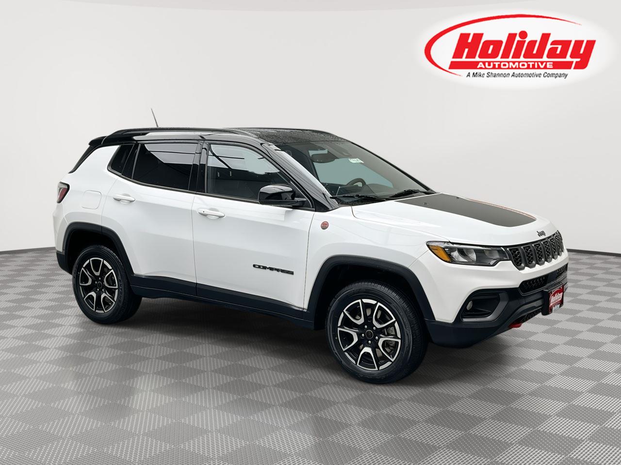 White 2025 Jeep Compass SUV / Crossover Four-Wheel Drive Automatic