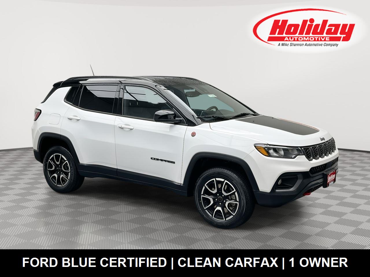 Bright White Clearcoat 2025 Jeep Compass SUV / Crossover Four-Wheel Drive 8-Speed Automatic