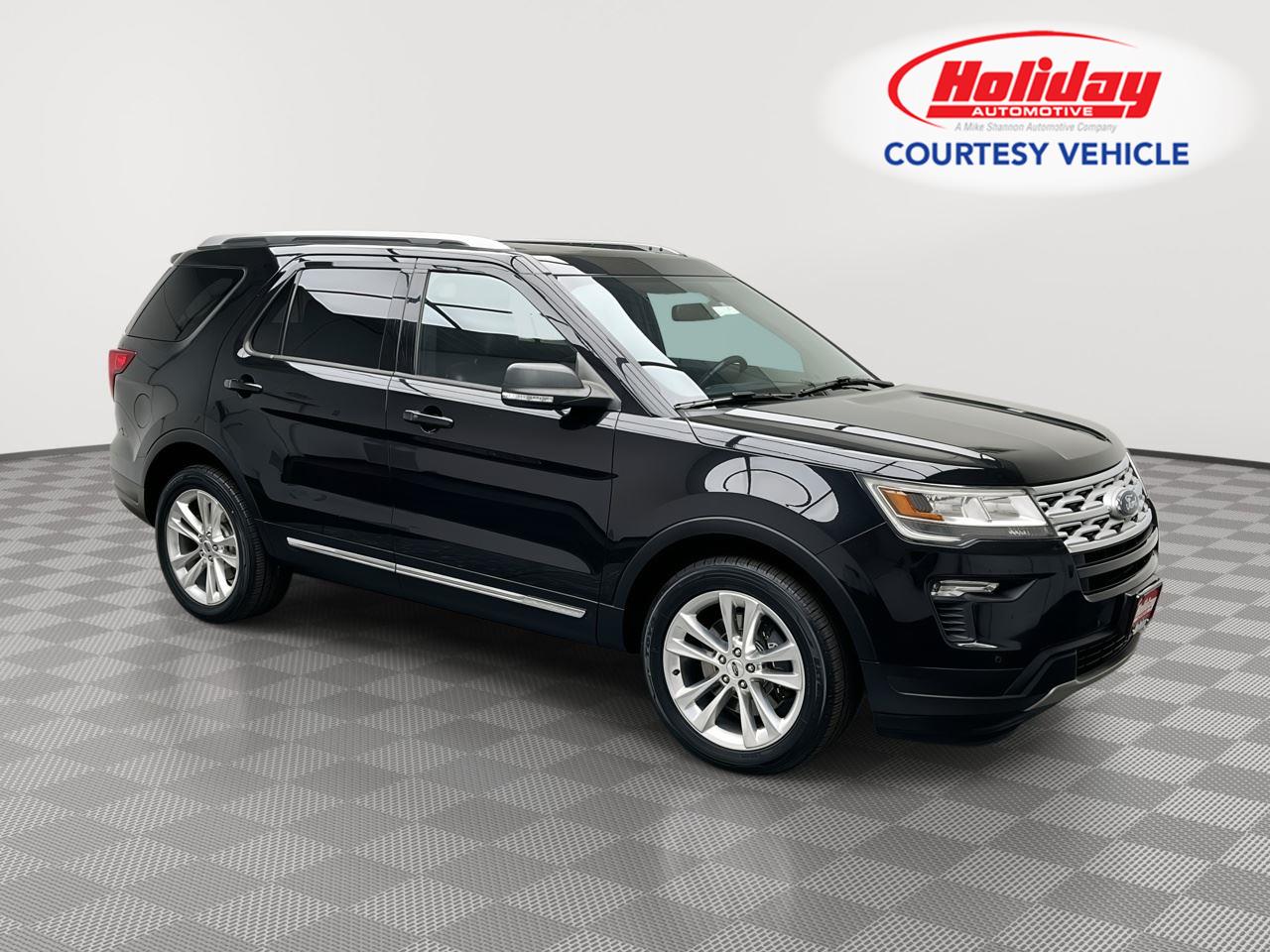 Agate Black 2019 Ford Explorer SUV / Crossover All-Wheel Drive 6-Speed Automatic