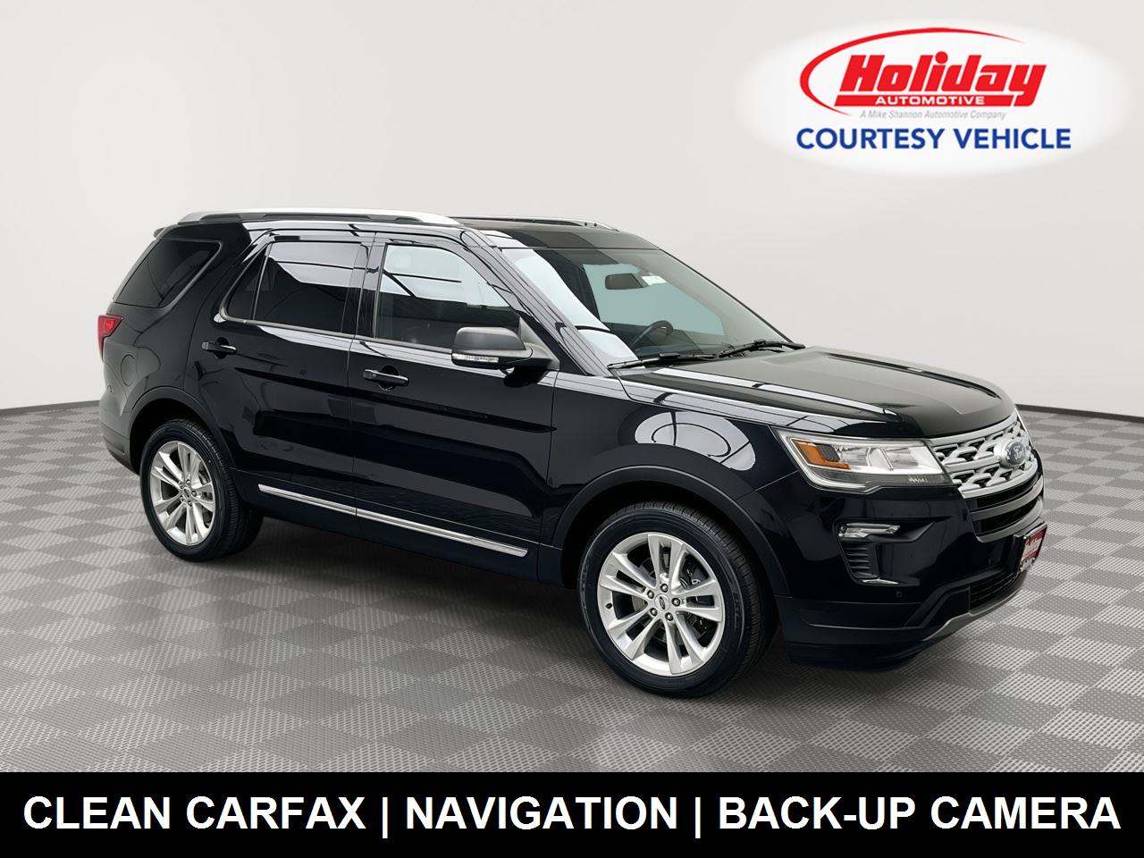 Agate Black 2019 Ford Explorer SUV / Crossover All-Wheel Drive 6-Speed Automatic
