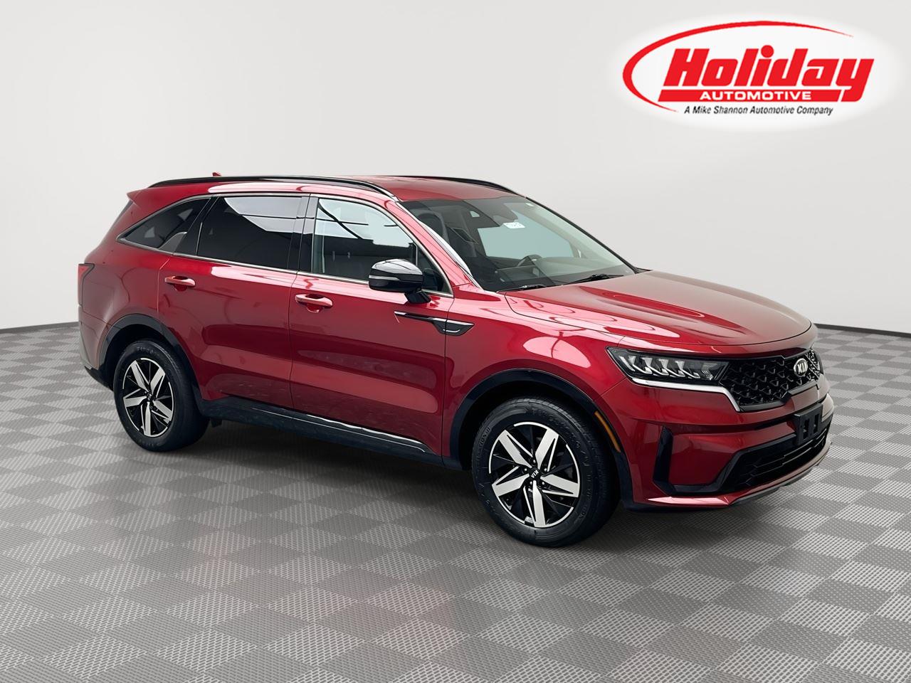 Passion Red Tintcoat 2021 Kia Sorento SUV / Crossover Front-Wheel Drive 8-Speed Automatic