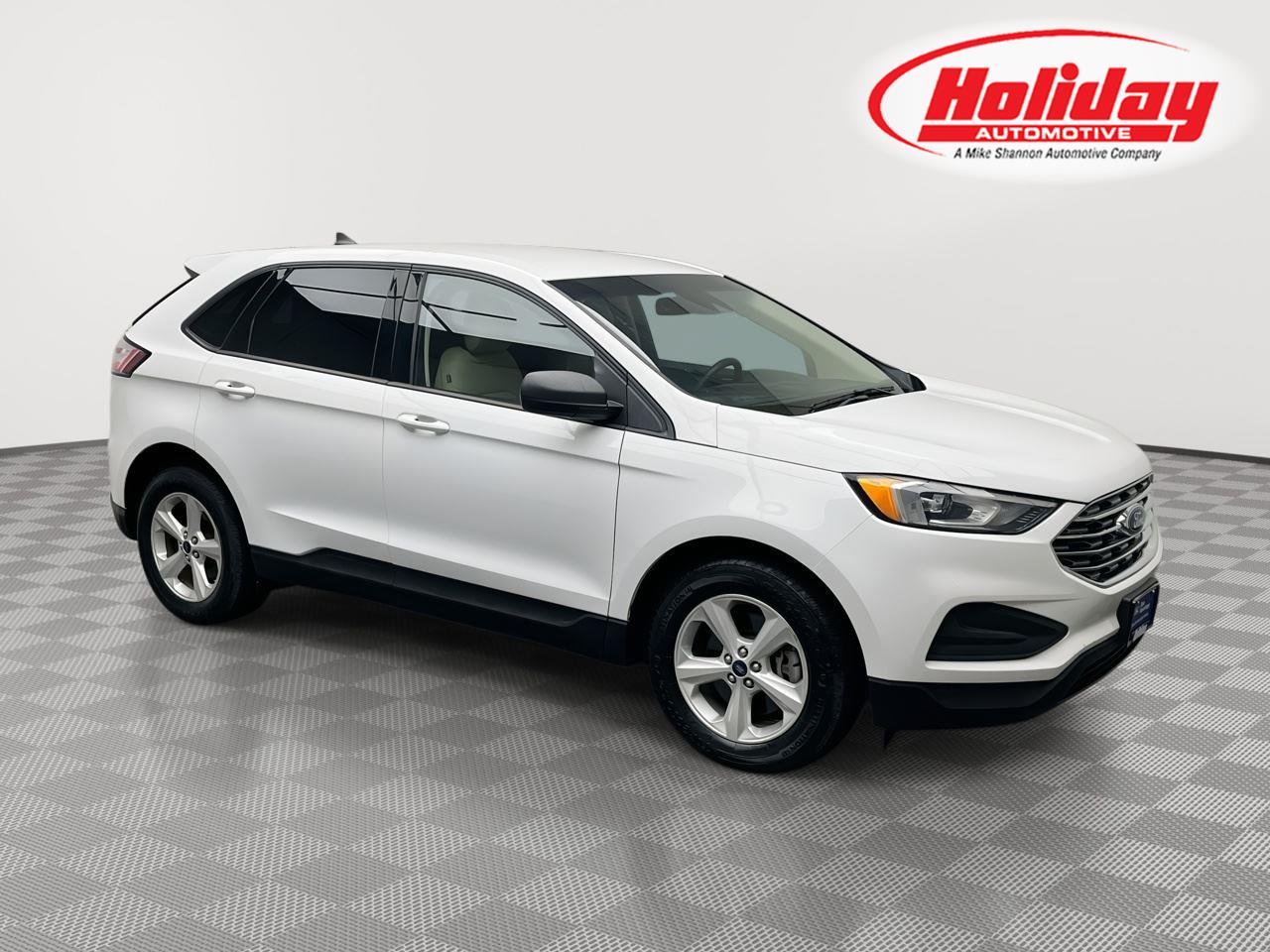 Oxford White 2019 Ford Edge SUV / Crossover All-Wheel Drive 8-Speed Automatic