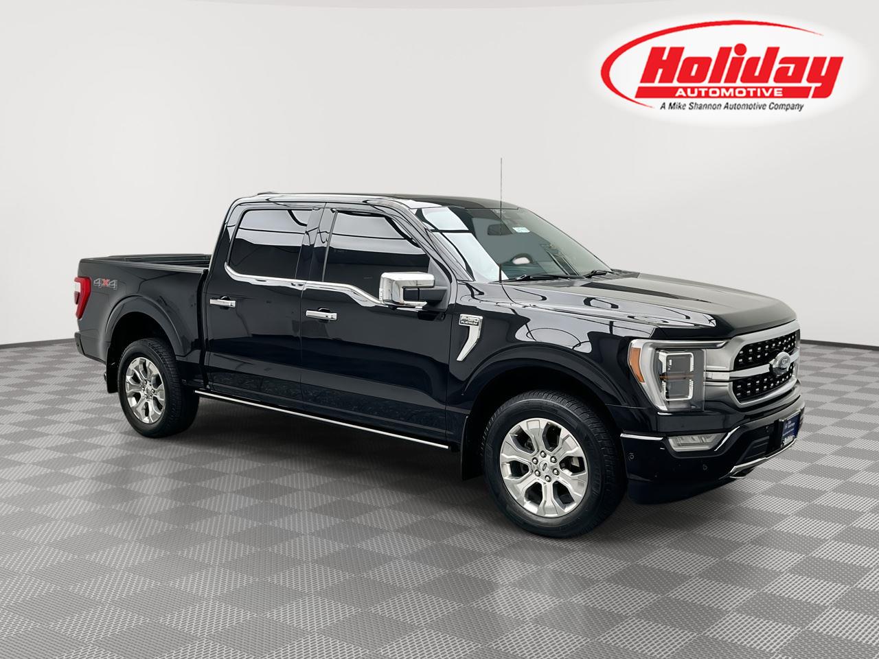 Agate Black 2021 Ford F-150 Pickup Truck Four-Wheel Drive Automatic