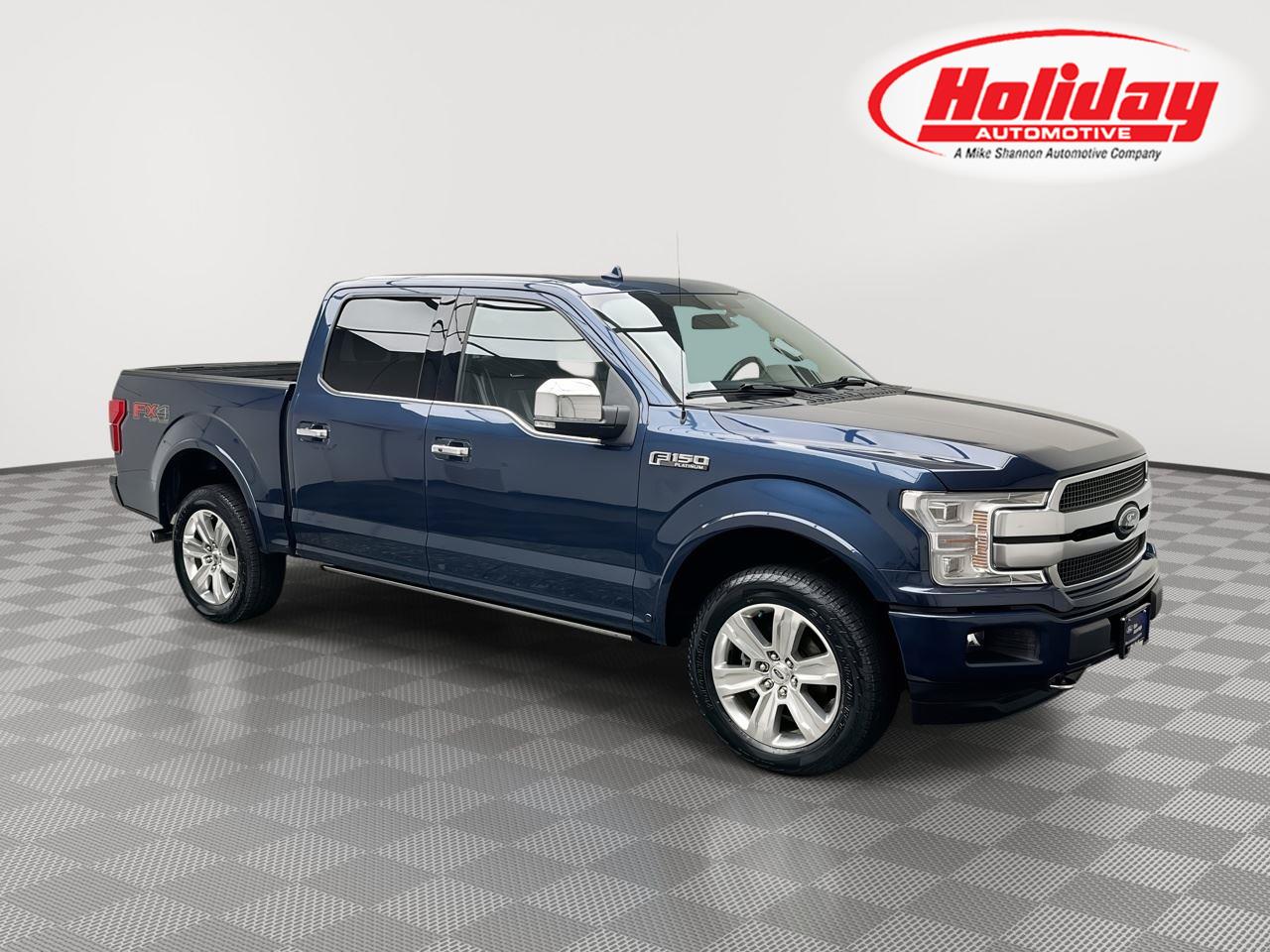Blue Jeans 2020 Ford F-150 Pickup Truck Four-Wheel Drive Automatic