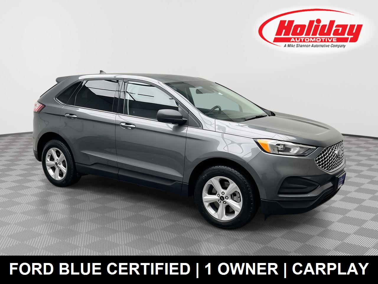 Carbonized Gray 2024 Ford Edge SUV / Crossover All-Wheel Drive 8-Speed Automatic