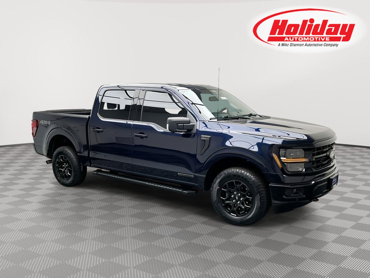 Antimatter Blue 2024 Ford F-150 Pickup Truck Four-Wheel Drive Automatic