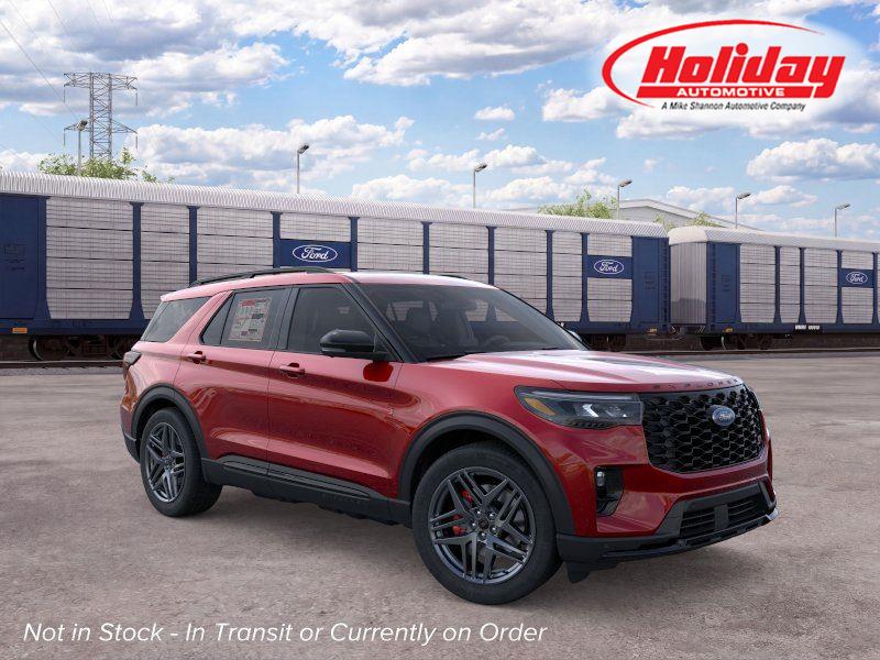 Red 2026 Ford Explorer SUV / Crossover All-Wheel Drive Automatic