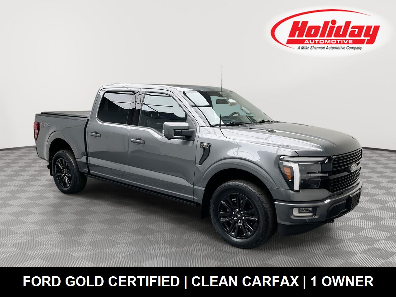 Carbonized Gray 2024 Ford F-150 Pickup Truck Four-Wheel Drive Automatic