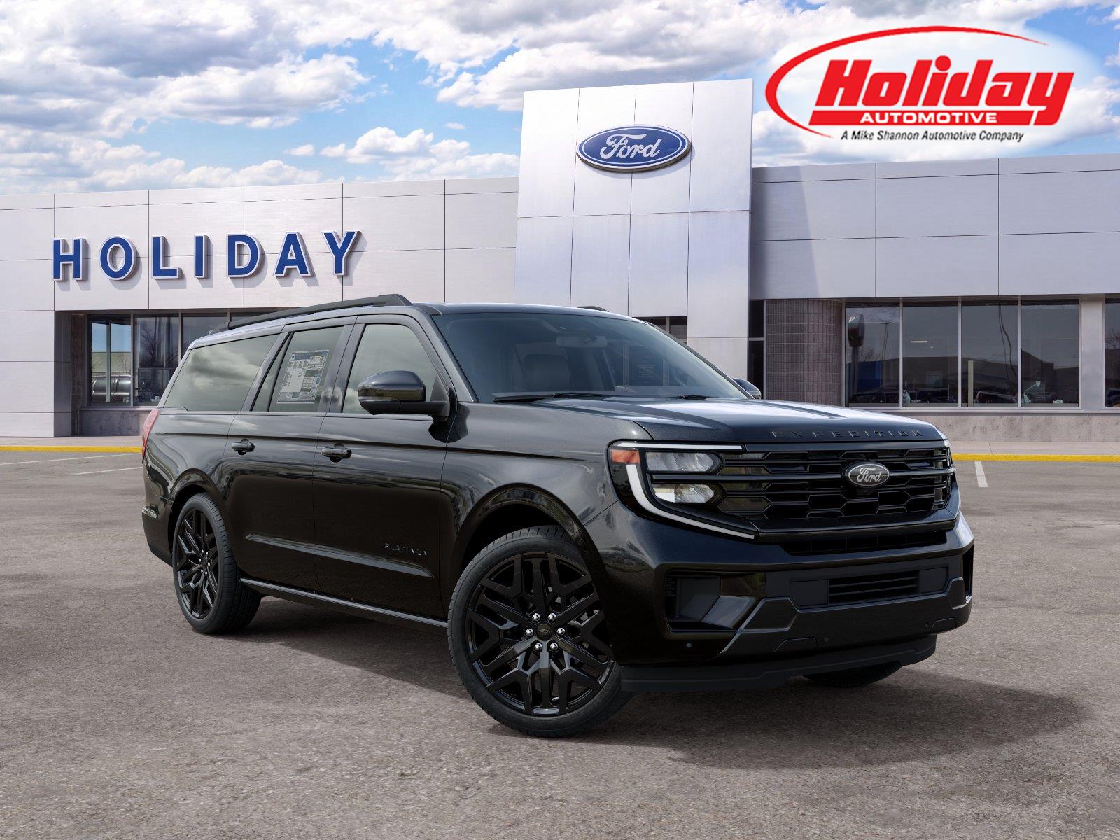 Agate Black Metallic 2027 Ford Expedition SUV / Crossover Four-Wheel Drive Automatic