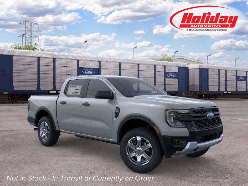 Gray 2026 Ford Ranger Pickup Truck Four-Wheel Drive Automatic