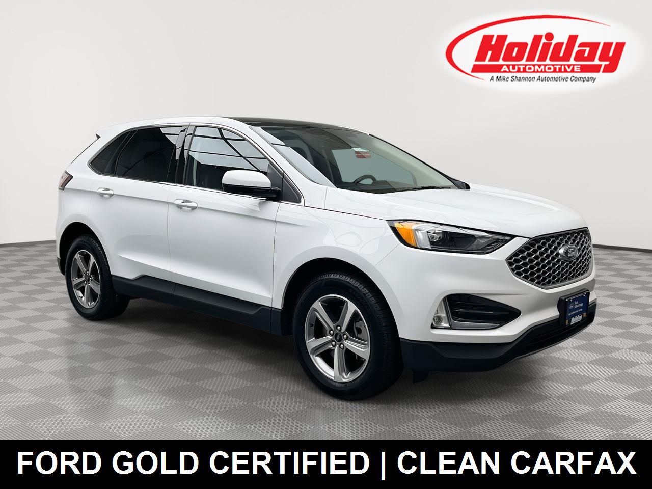 Oxford White 2024 Ford Edge SUV / Crossover All-Wheel Drive 8-Speed Automatic