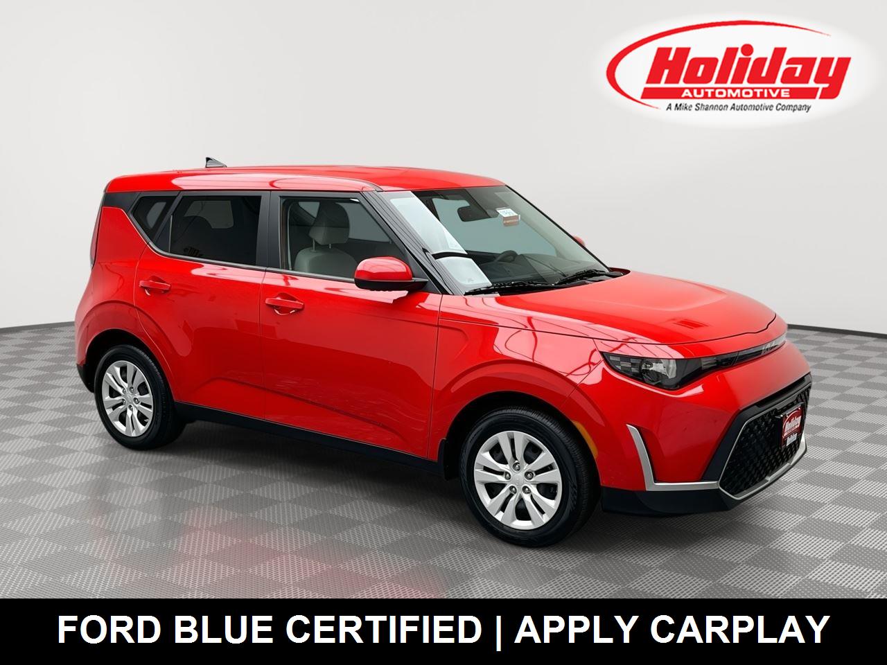 Inferno Red 2024 Kia Soul SUV / Crossover Front-Wheel Drive Continuously Variable Transmission