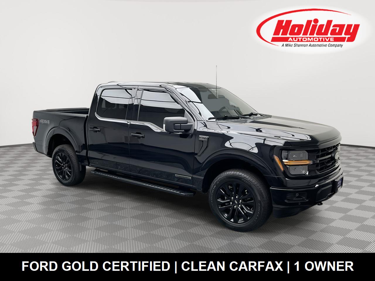 Agate Black 2024 Ford F-150 Pickup Truck Four-Wheel Drive Automatic