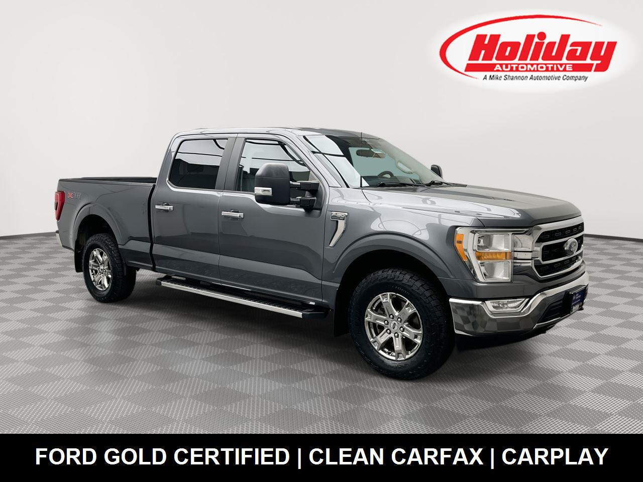 Carbonized Gray 2022 Ford F-150 Pickup Truck Four-Wheel Drive Automatic
