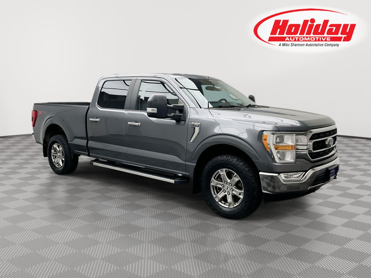 Carbonized Gray 2022 Ford F-150 Pickup Truck Four-Wheel Drive Automatic