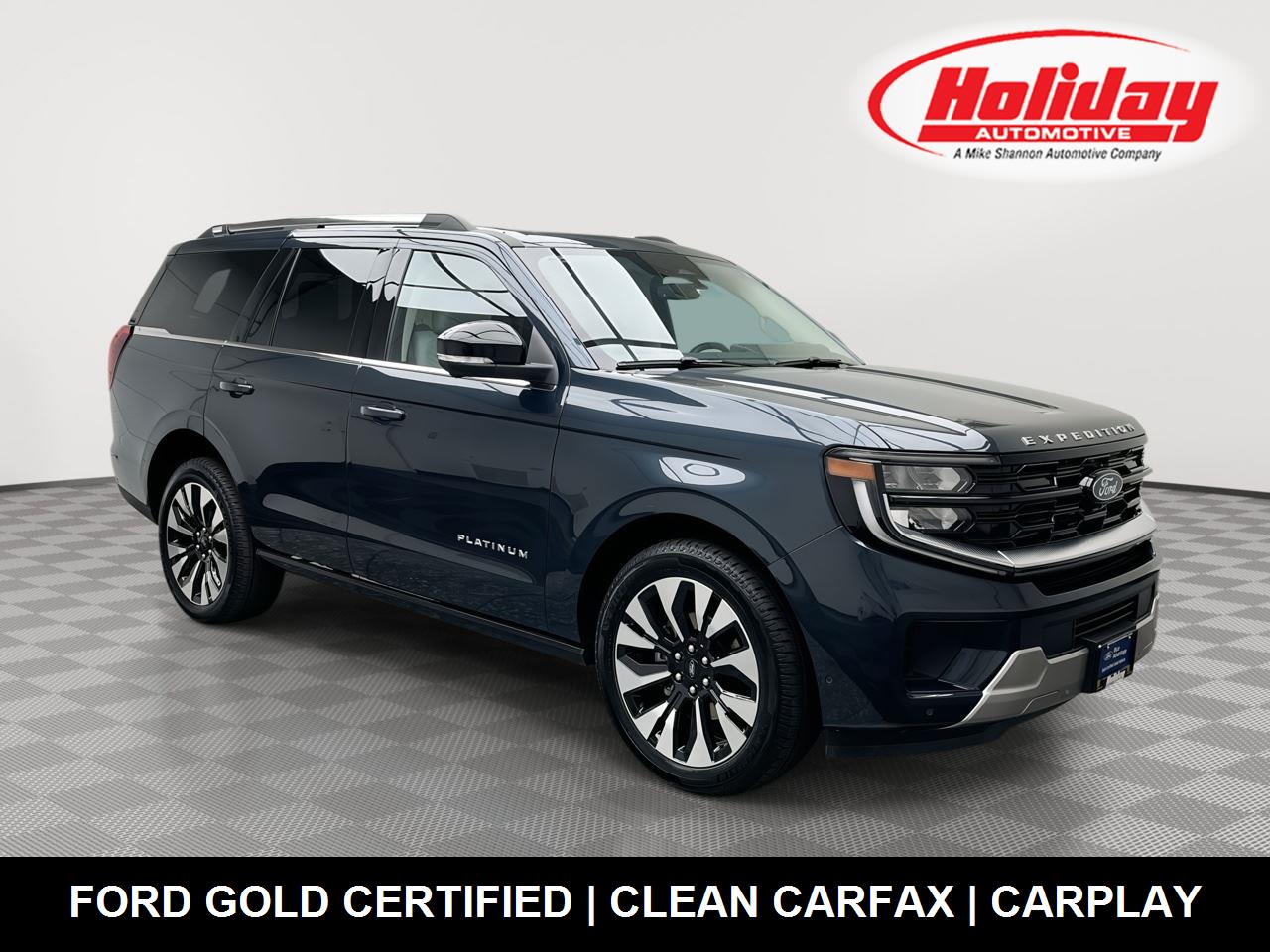 Stone Blue 2025 Ford Expedition SUV / Crossover Four-Wheel Drive Automatic