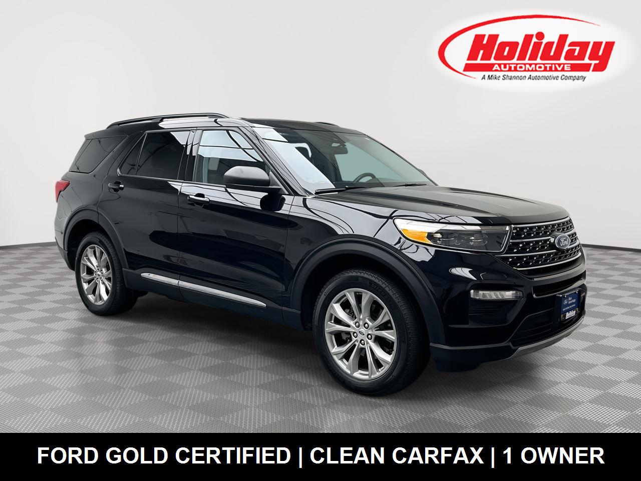 Agate Black 2023 Ford Explorer SUV / Crossover All-Wheel Drive Automatic