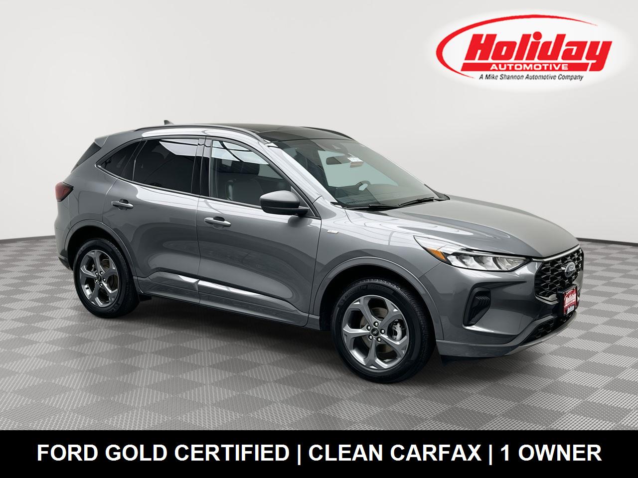 Carbonized Gray 2024 Ford Escape SUV / Crossover All-Wheel Drive 8-Speed Automatic