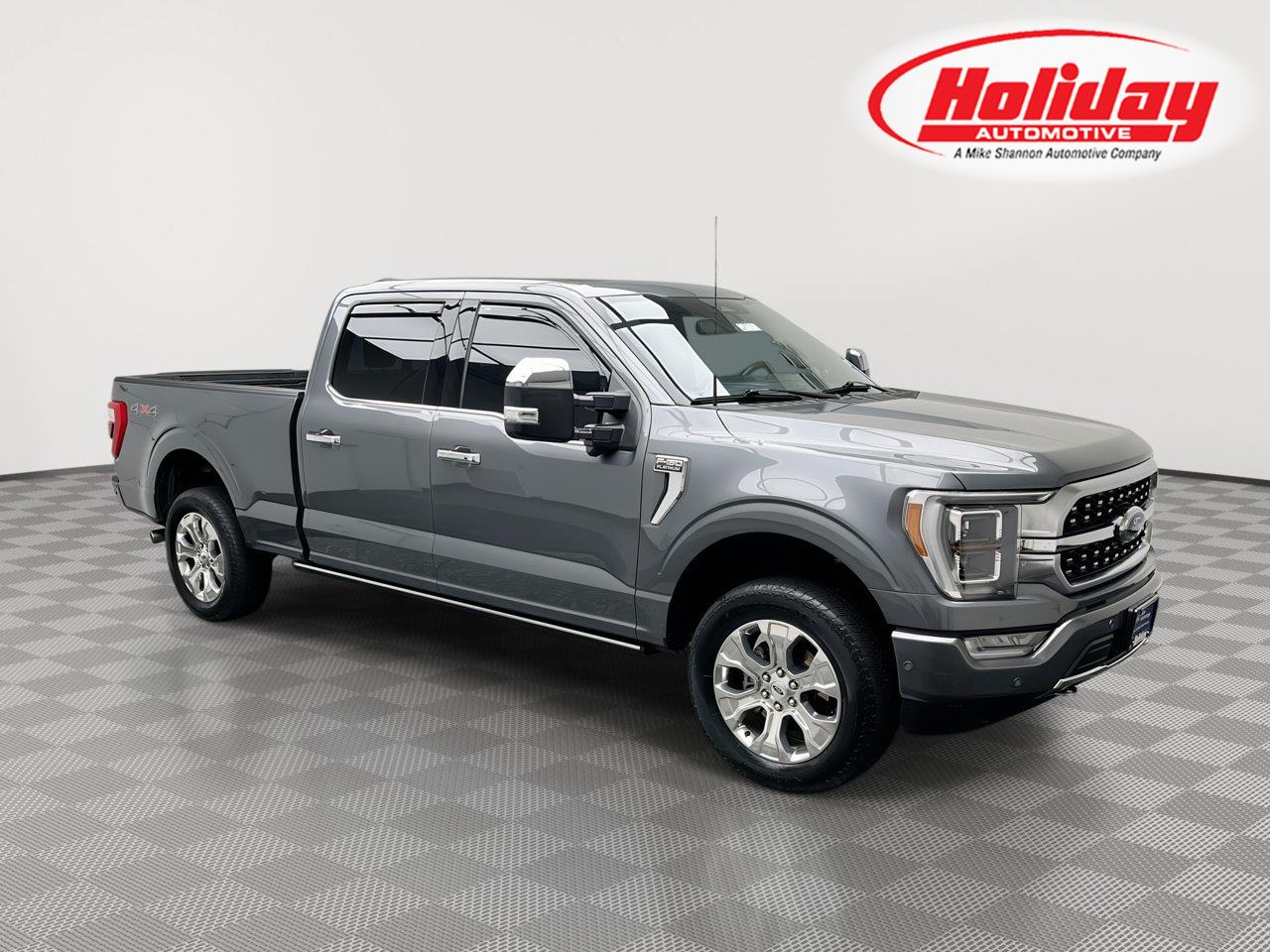 Carbonized Gray 2023 Ford F-150 Pickup Truck Four-Wheel Drive Automatic