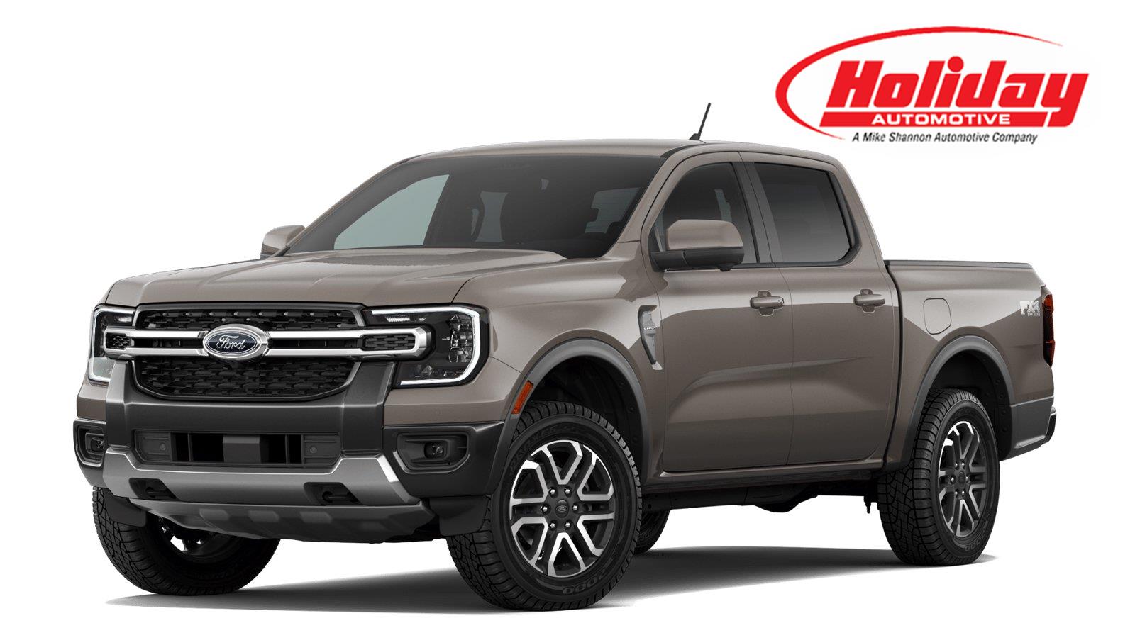 Gray 2026 Ford Ranger Pickup Truck Four-Wheel Drive Automatic