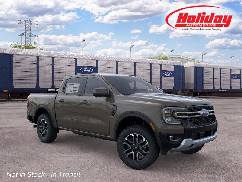Gray 2026 Ford Ranger Pickup Truck Four-Wheel Drive Automatic