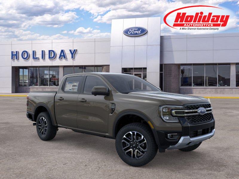 Gray 2026 Ford Ranger Pickup Truck Four-Wheel Drive Automatic