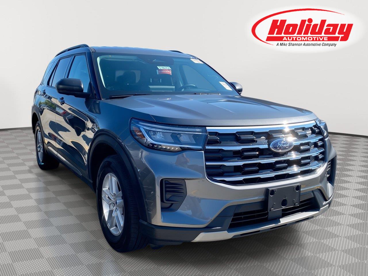 Carbonized Gray 2025 Ford Explorer SUV / Crossover All-Wheel Drive Automatic