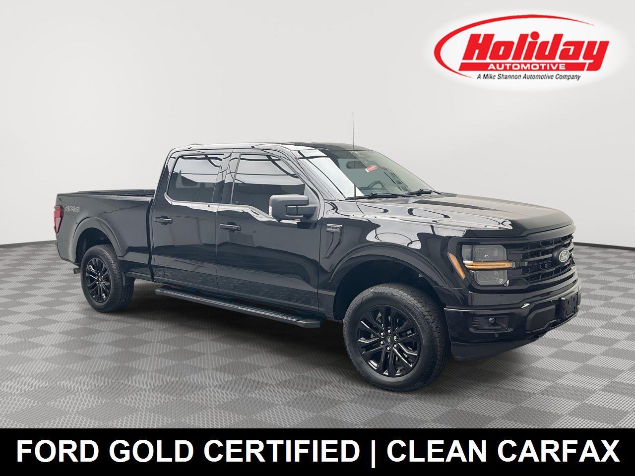 Agate Black 2024 Ford F-150 Pickup Truck Four-Wheel Drive Automatic